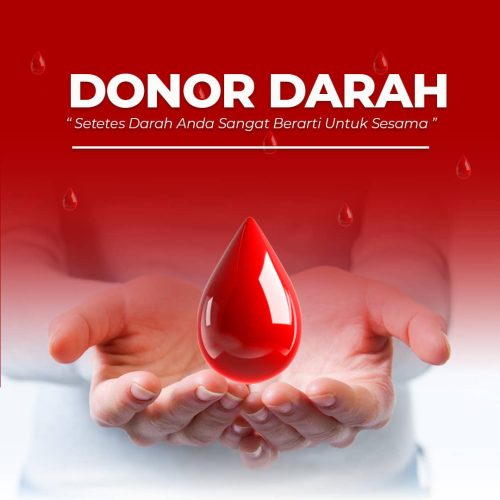 Template donor darah 2025 juni
